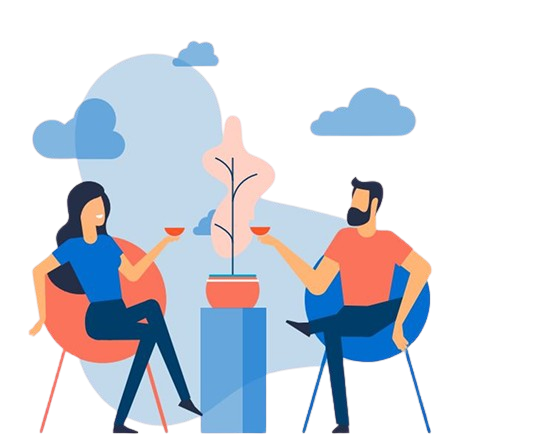 CurhatKuy Values Illustration